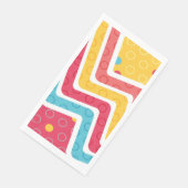 Serviette En Papier Figures géométriques 4 (Coin)