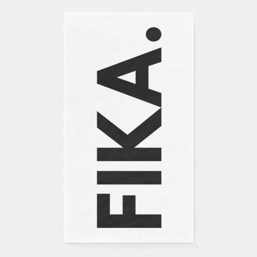 Serviette En Papier Fika Bold (Devant)
