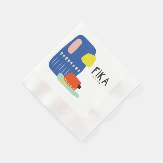 Serviette En Papier Fika Déco (Coin)