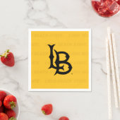 Serviette En Papier Filigrane de Long Beach State (En situation)