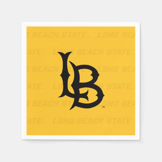 Serviette En Papier Filigrane de Long Beach State (Devant)