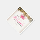 Serviette En Papier Fille Baby shower Rustique Country Bodysuite (Coin)