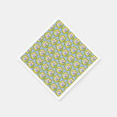 Serviette En Papier Fille dans un Bonnet victorien (Coin)