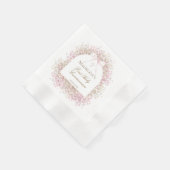 Serviette En Papier Fille de première communion (Coin)