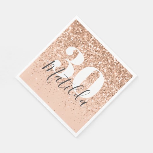 Serviette En Papier Fille parties scintillant scintille moderne fête d (Coin)