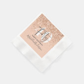 Serviette En Papier Fille parties scintillant scintille moderne fête d (Coin)