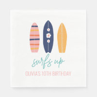 Fille Planche de surf Plage anniversaire