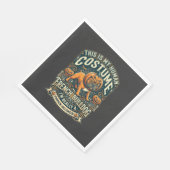 Serviette En Papier Fille qui aime simplement le service postal d'Hall (Coin)
