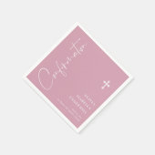 Serviette En Papier Filles de Script Confirmation (Coin)