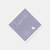 Serviette En Papier Filles de Script Confirmation  (Coin)