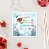 Serviette En Papier Filles de sirène de n'importe quel âge Splish Spla (En situation)