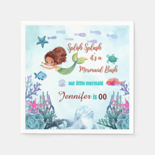 Serviette En Papier Filles de sirène de n'importe quel âge Splish Spla