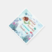 Serviette En Papier Filles de sirène de n'importe quel âge Splish Spla (Coin)