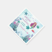 Serviette En Papier Filles de sirène de n'importe quel âge Splish Spla (Coin)