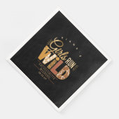 Serviette En Papier Filles en liberté Safari EVJF ID1148 (Coin)