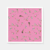 Serviette En Papier Filles Gymnastique fête d'anniversaire (Devant)