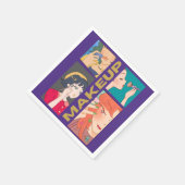 SERVIETTE EN PAPIER FILLES MAKEUP (Coin)