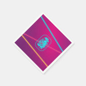 Serviette En Papier Filles Spy Party Plaques laser (Coin)