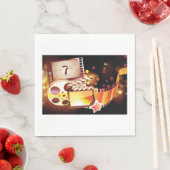 Serviette En Papier Film (En situation)