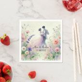 Serviette En Papier Film romantique (En situation)