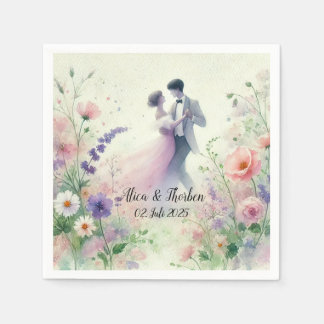 Serviette En Papier Film romantique