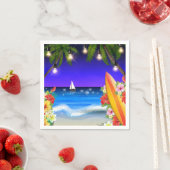 Serviette En Papier Fin de l'été Papier serviettes (En situation)