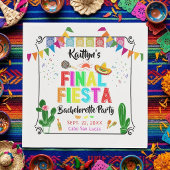 Serviette En Papier Final Fiesta Mexicana Bachelorette Party