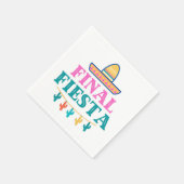 Serviette En Papier Finale Fiesta Sombrero (Coin)