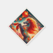 Serviette En Papier Fire Horse (Coin)