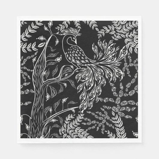 Serviette En Papier Firebird, oiseau (Devant)