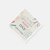 Serviette En Papier Firecracker 4 juillet Fireworks Anniversaire (Coin)