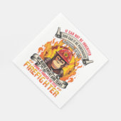 Serviette En Papier Firefighter (Coin)