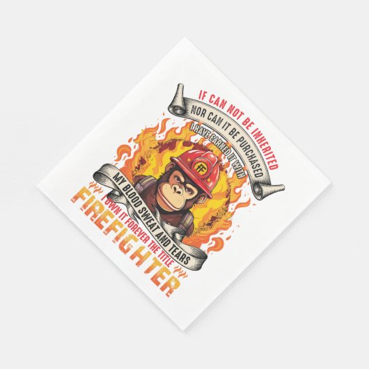 Serviette En Papier Firefighter (Coin)