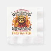 Serviette En Papier Firefighter Sloth (Devant)