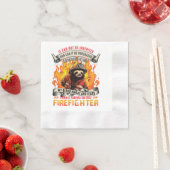 Serviette En Papier Firefighter Sloth (En situation)