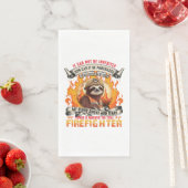 Serviette En Papier Firefighter Sloth (En situation)