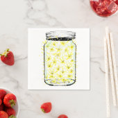 Serviette En Papier Firefly Frenzy (En situation)
