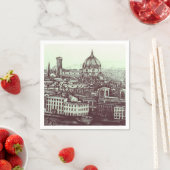 Serviette En Papier Firenze (En situation)