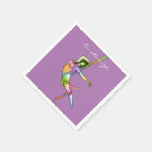 Serviette En Papier Fitness aérienne Yoga Thunder_Cove (Coin)