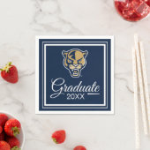 Serviette En Papier FIU Panthers Graduation (En situation)