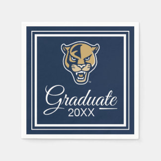Serviette En Papier FIU Panthers Graduation