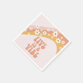 Serviette En Papier Five est Vibe Super Retro Rainbow 5e anniversaire (Coin)