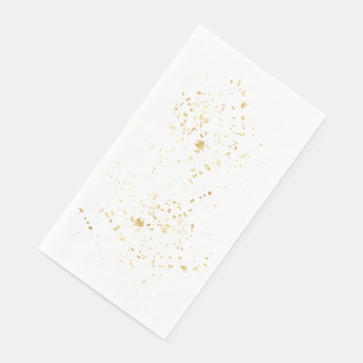 Serviette En Papier Flacons d'or | Élégant | Dîner | (Coin)