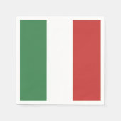 Serviette En Papier Flag of Italy - Italian  (Devant)