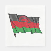 Serviette En Papier Flag Of Malawi (Devant)