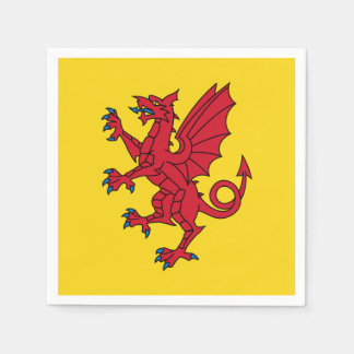 Serviette En Papier Flag of Somerset Paper Napkins