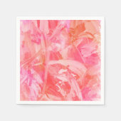 Serviette En Papier Flamant rose rose (Devant)