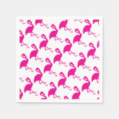 Serviette En Papier Flamant rose rose chaud (Devant)