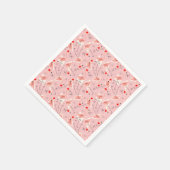 Serviette En Papier Flamant rose Santas rose Multi papier serviette (Coin)