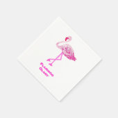 Serviette En Papier Flamants roses gloire (Coin)